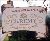 Enseigne du Champagne Remy
